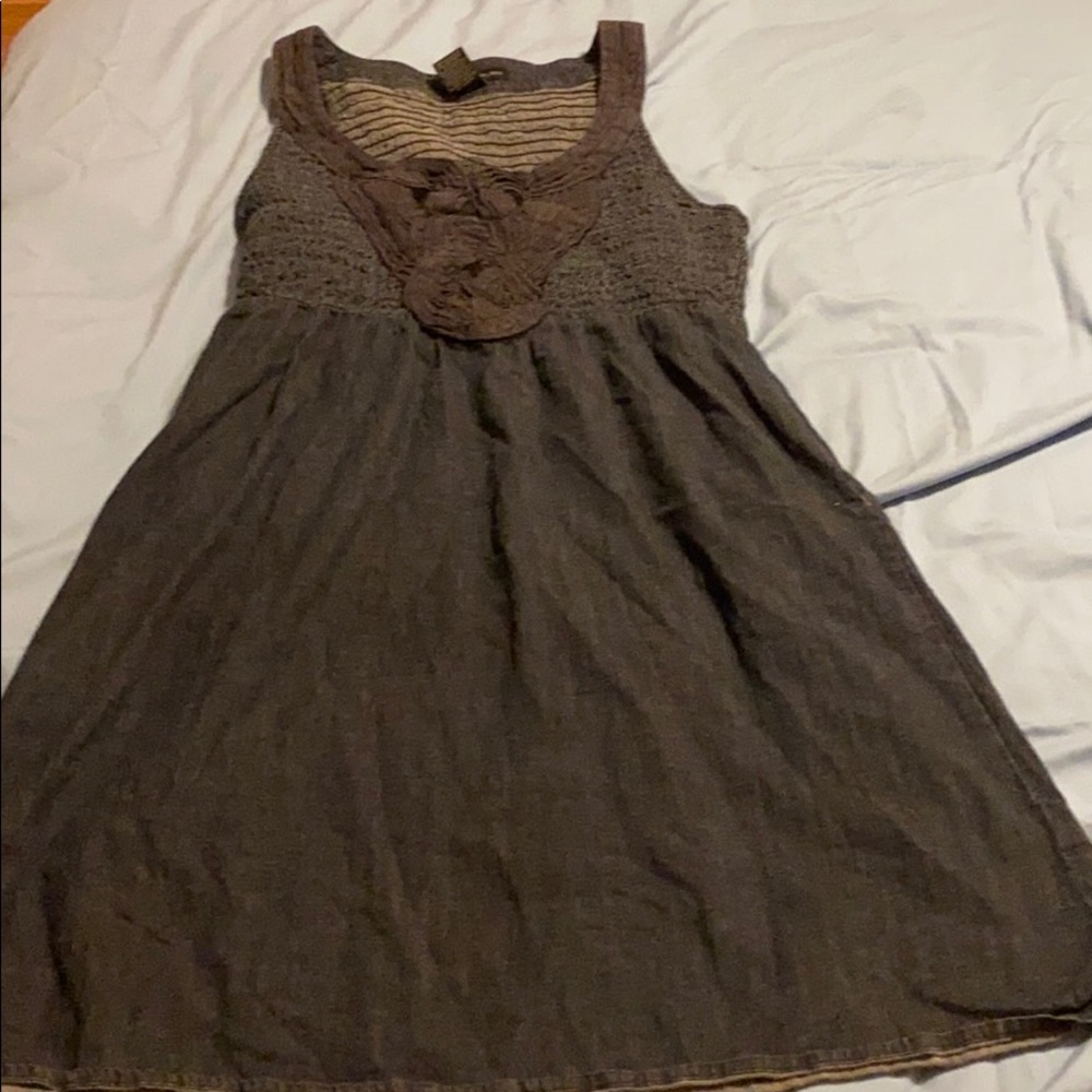 Jean tank dress